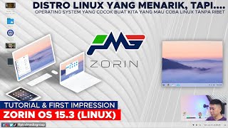 Belajar bareng Zorin OS (Linux) - Tutorial Install & Impresi Zorin OS 15.3 Indonesia screenshot 5