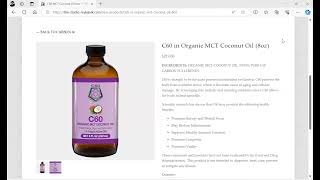 The Studio - Reykjavik (C60 MCT Coconut Oil 8oz) by Dr. Paul Cottrell