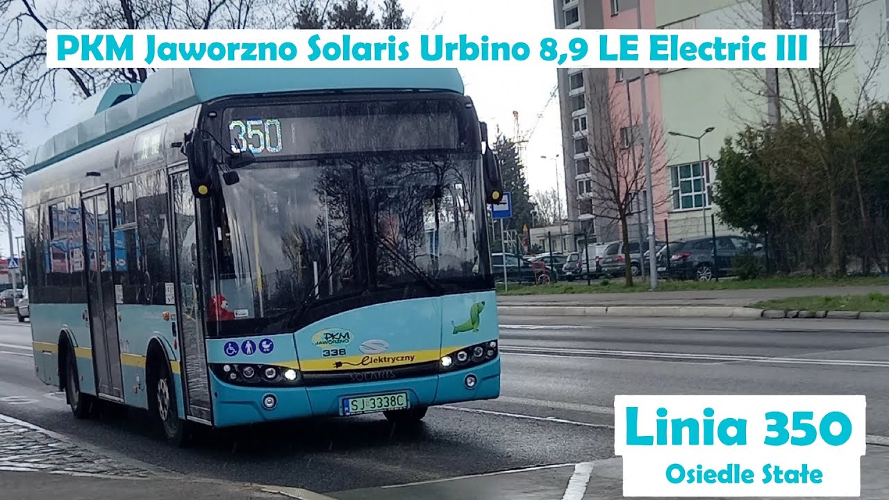 PKM Jaworzno I Solaris Urbino 8,9 III LE I Linia 350 Krakowska Pętla------------Osiedle Stałe