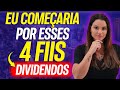 DIVIDENDOS: Eu começaria por esses 4 FIIs em JANEIRO!