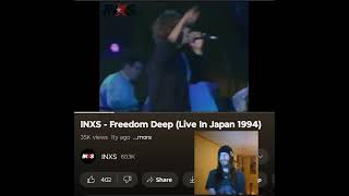 INXS-FREEDOM DEEP(LIVE JAPAN)  I ENJOYED THIS PERFORMANCE ALOT   💜🖤  INDEPENDENT ARTIST REACTS