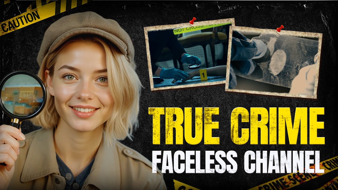 How To Make a True Crime Channel Without Showing Your Face! - YouTube