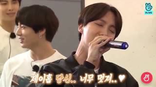 (ENG SUB) BTS J-Hope and Jungkook singing Cherry Blossom Ending (RUN BTS! Ep 56)