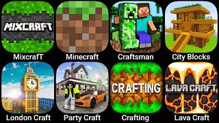 Mixcraft,Minecraft,Craftsman Friends,City Blocks,London Craft,Party Craft,Crafting and Building screenshot 1