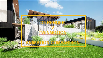 D5 RENDER 2.4 V TWINMOTION ANIMATION 2023.1: #architecturalvisualization #d5render  #twinmotion