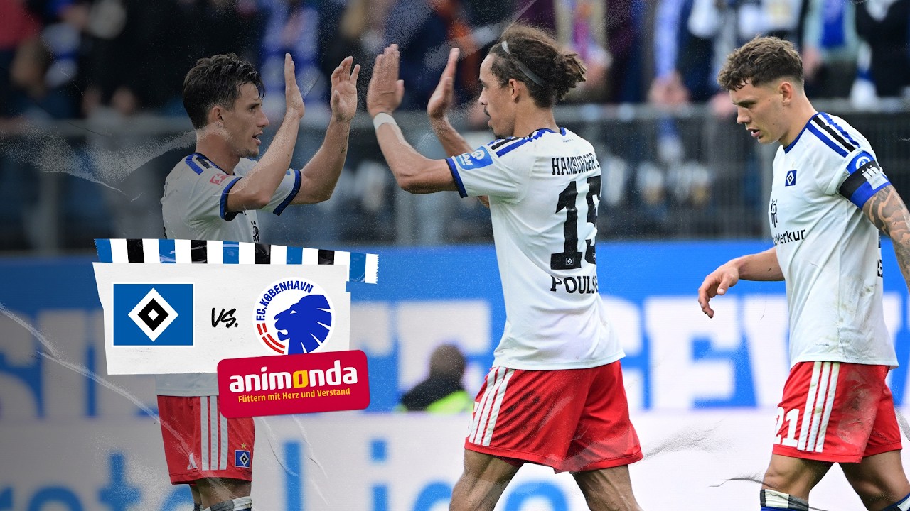 RE-LIVE: HAMBURGER SV vs. FC KOPENHAGEN I TESTSPIEL im Volksparkstadion I präsentiert von Animonda