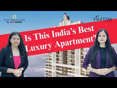 3 & 4 BHK Apartment | Hero Homes The Palatial | Sample flat Video | Sector-104 Gurgaon - video from YHATAW