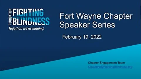 Fort Wayne Speaker Series 02.19.2022