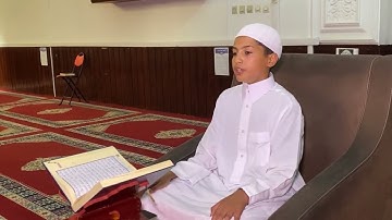 تلاوة طيبة للطالب عمار هارون