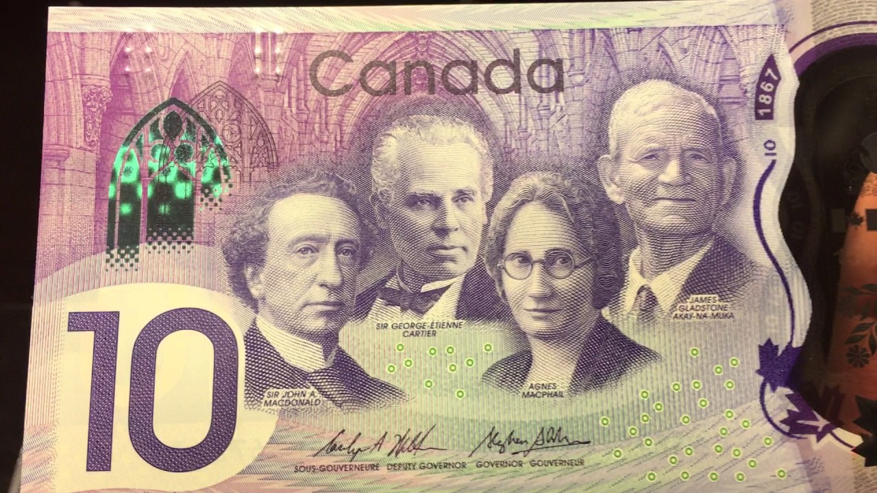 Canada 150 10 Banknote YouTube