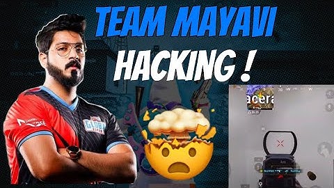 TEAM MAYAVI BGIS HACKING EXPOSEDLIVE! | BGIS HACKING VIDEOS |#bgmi #teammayavi