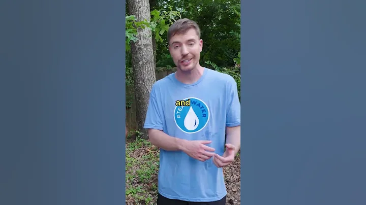 $1= One Year of Clean Water #ad #mrbeast #viral #teamwater