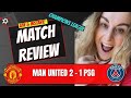 LIVE - MAN UNITED V PSG | INSTANT MATCH REACTION!