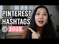 HOW TO USE PINTEREST HASHTAGS // How To Use Hashtags On Pinterest To Get More Traffic (2021)