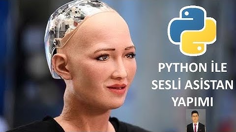 Python ile Sesli Asistan