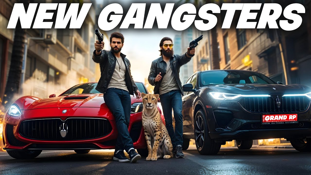 NEW GANGSTERS in CITY | GRAND RP Multiplayer | GTA-5 Role Play - YouTube