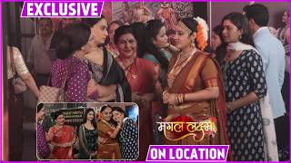Mangal Lakshmi Serial On Location: Mangal Ko Dance Competition Mein Dekh Kusum Gayatri K Ude Hosh
