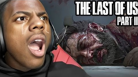 IShowSpeed Reacts to JOEL DEATH in THE LAST OF US PART 2 (SADDEST DEATH EVER)😭