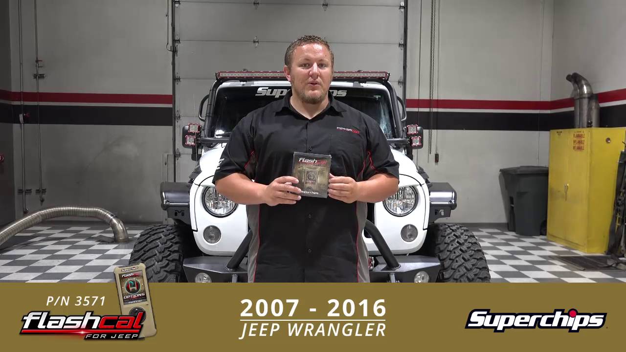 Superchips Jeep® Flashcal | 2007-2018 Jeep® Wrangler JK | 2007 