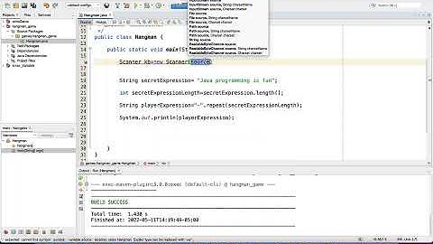 Learn Java Programming - Part 3-2: Hangman Game :develop the game settings