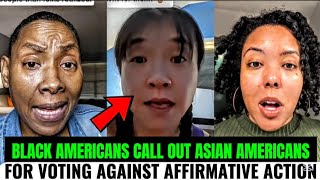 Asians TEAR UP Realizing They Voted Against Self! AFFIRMATIVE ACTION WAS FOR ALL NOT JUST BLACKS
