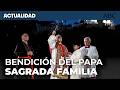 El Papa LEÓN XIV bendice la torre de Jesús de la Sagrada Familia
