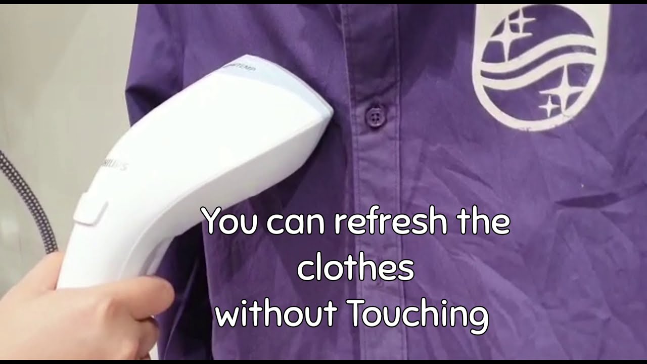 New Philips Garment Steamer Gc625 5 bars pressure YouTube