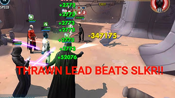 Thrawn Lead vs SLKR