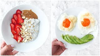 EASY HEALTHY BREAKFAST IDEAS! Quick Healthy Recipes!