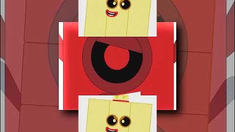 Request YTPMV Numberblocks Jumpscares Negative One To One Billion Scan