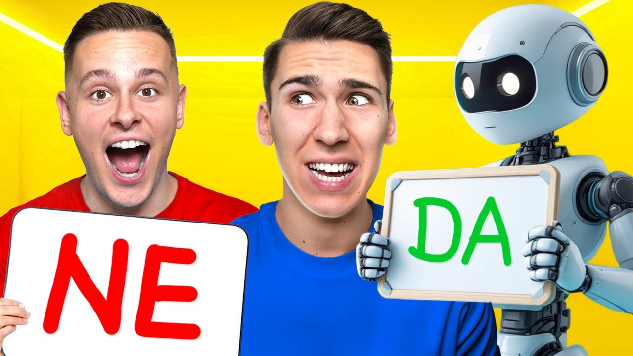 KO ME BOLJE POZNAJE? ROBOT ili KAMERMAN? - YouTube