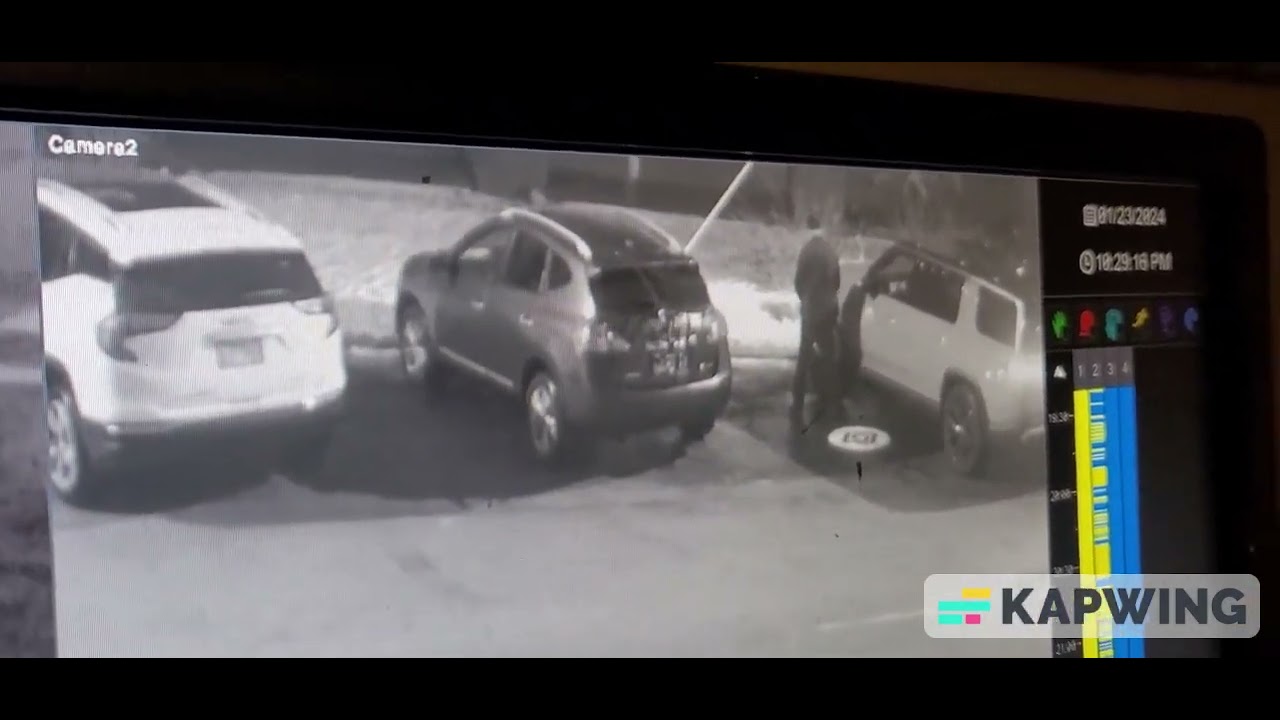 Hit and Run Incident: Surveillance Camera Footage Reveals Culprit - YouTube