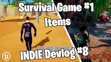 Survival Game HUD Unreal Engine | INDIE Game Devlog # 8