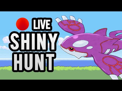 ✨SHINY HUNTING KYOGRE✨ 『!youtube』『!twitter』『!discord』