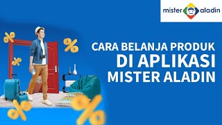 CARA BELANJA PRODUK DI APLIKASI MISTER ALADIN screenshot 1