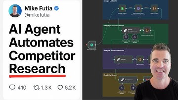 This AI Agent Spies on Your Competitors 24/7 (n8n Tutorial)