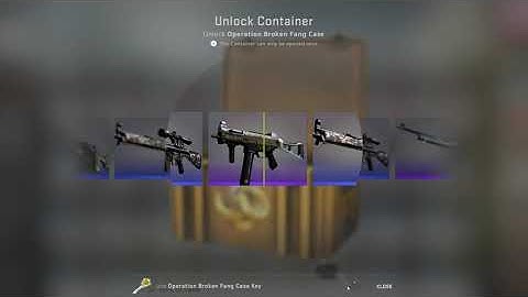 CS:GO Operation Broken Fang glove unboxing