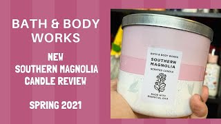 Bath & Body Works Southern Magnolia 3 Wick Scented Candle 14.5 oz Bath & Body Works Southern Magnolia 3 Wick Scented Candle 14.5 oz