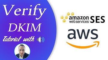 verify your DKIM with amazon simple email service (SES)