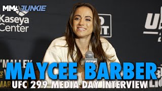 Maycee Barber Hankering for Alexa Grasso Rematch, Predicts TKO vs. Katlyn Cerminara | UFC 299