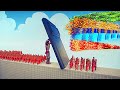 *NEW* GIANT DEFLECTOR + 100x SHIELD BEARER vs 5x EVERY GOD - Totally Accurate Battle Simulator TABS