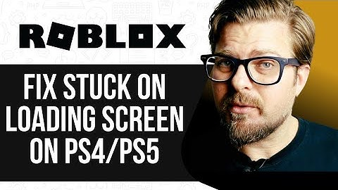 How To Fix Roblox STUCK on LOADING SCREEN on PS4 or PS5 | 2025