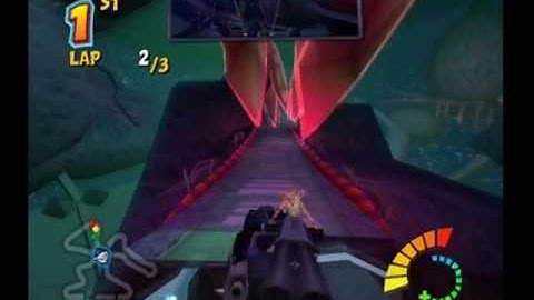 Crash Tag Team Racing PS2 URANUS MINE