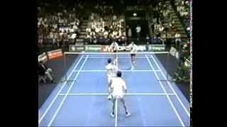1997 Sudirman Cup Badminton - Lin Li Wen and Chen Xin Dong vs Ha Tae Kwon and Kang Kyun Jin