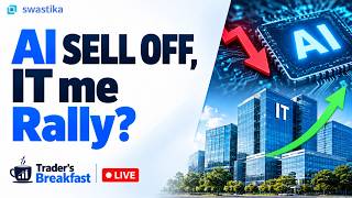 Details 🚨 AI Stocks Crash, IT Stocks Rally HCL Tech Results & Crude Oil at $105 | Traders Breakfast LIVE Guide