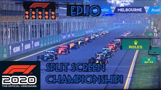 F1 2020 SPLIT SCREEN CHAMPIONSHIP Ep.10 BACK ON FORM!