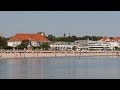 Badespass und Strandleben vor dem Casino Travemünde - YouTube