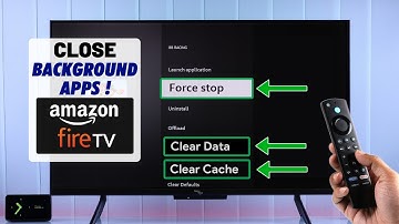 Amazon Fire TV: How to Force Stop, Clear Cache & Data on Apps
