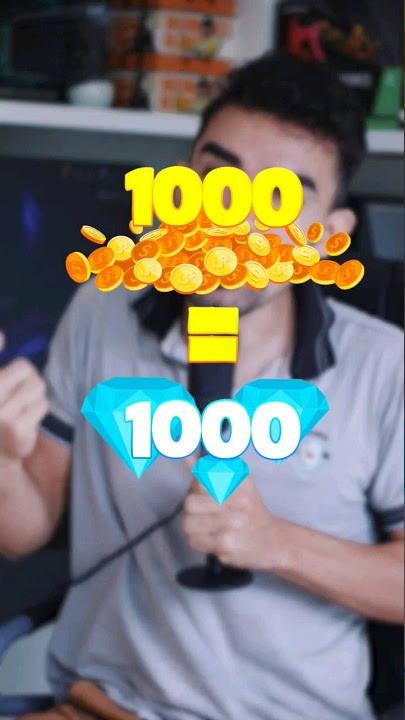 Trocar ouro por diamantes no Free Fire #freefire