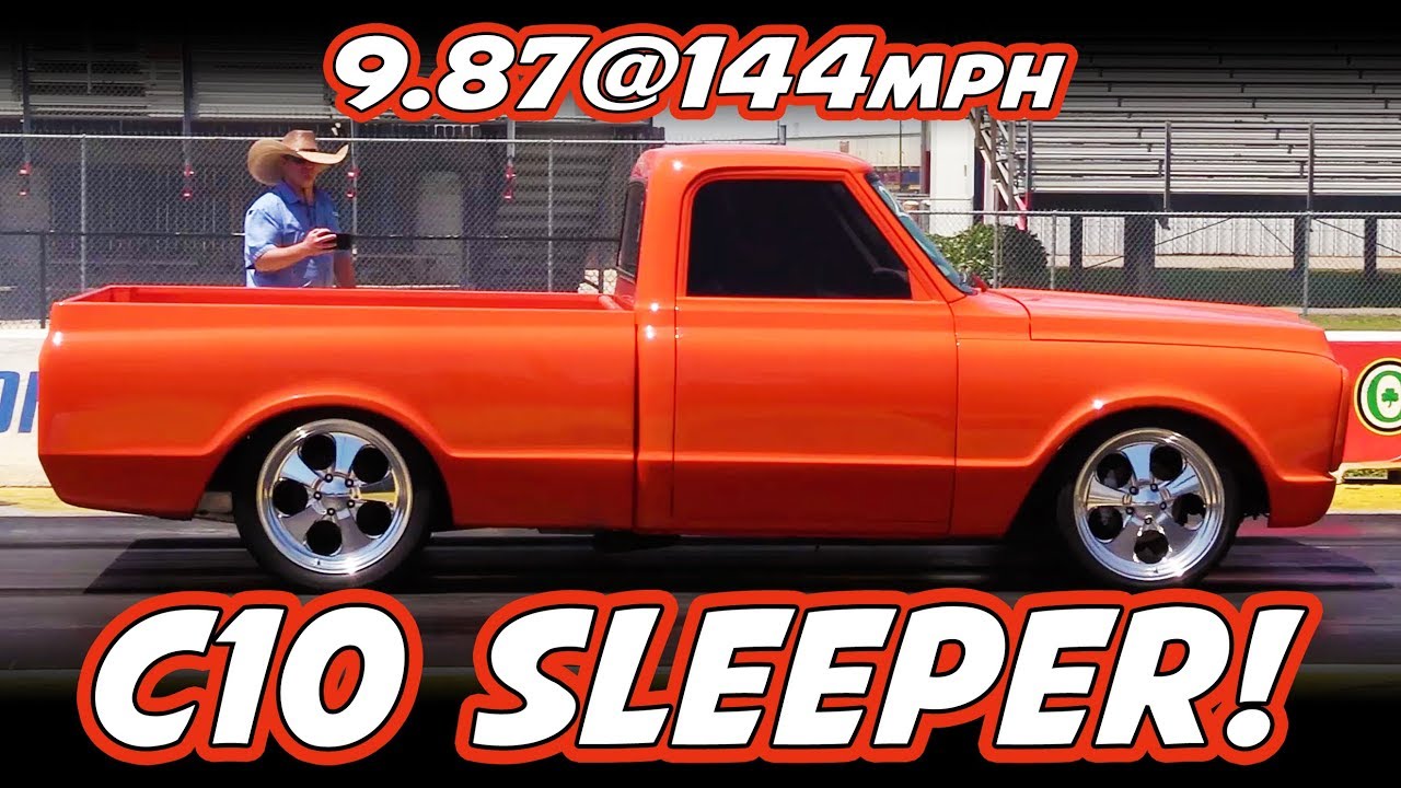 Sleeper C10 Chevy Truck Twin Turbo Runs 9 S You Sleeper C10 Chevy Truck Twin Turbo Runs 9 S